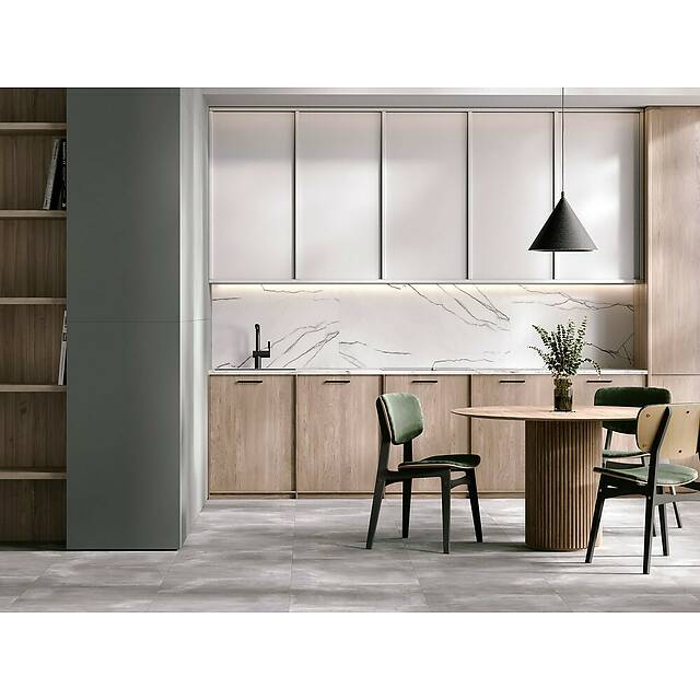 Тонкая плитка из керамогранита, серия Marbles