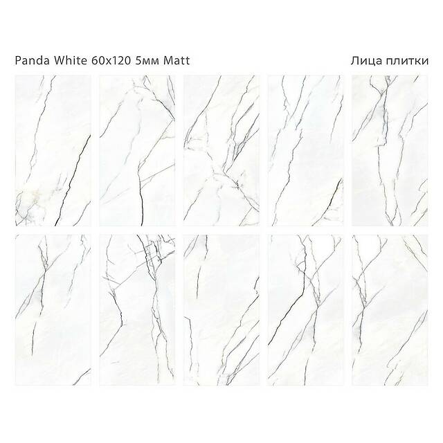 Тонкая плитка из керамогранита, серия Marbles