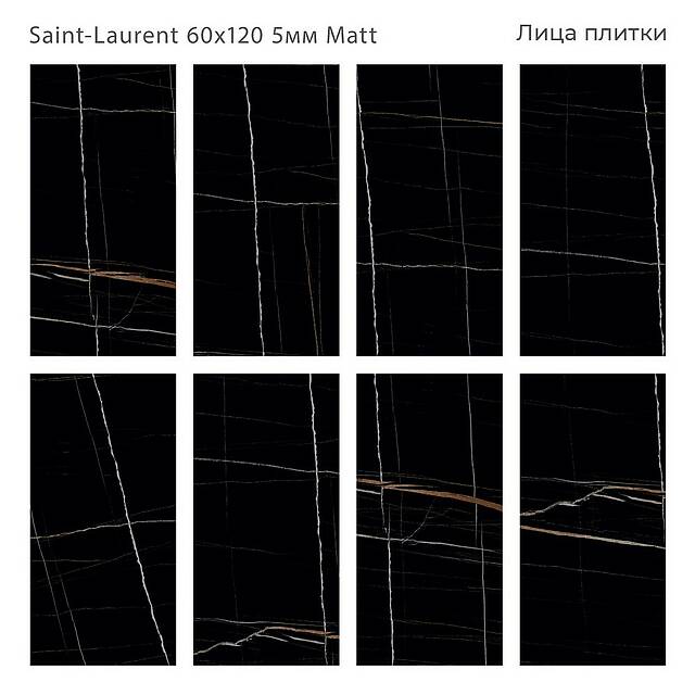 Тонкая плитка из керамогранита, серия Marbles