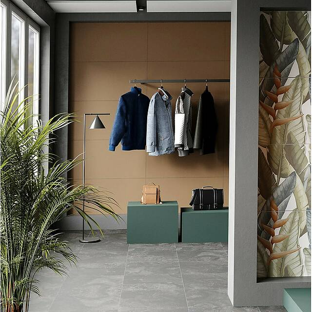 Тонкая плитка из керамогранита, серия Monocolors