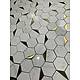 Тонкая мозаика из мрамора и металла, серия Hexagon