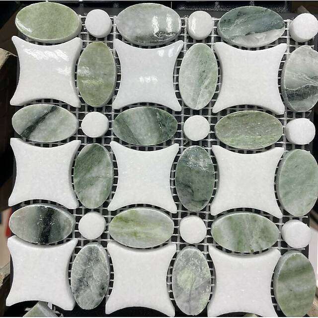 Мозаика из мрамора, серия Carpet Series