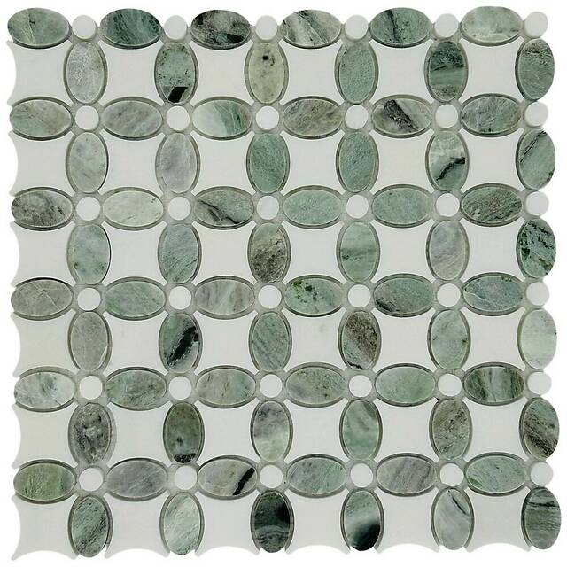 Мозаика из мрамора, серия Carpet Series