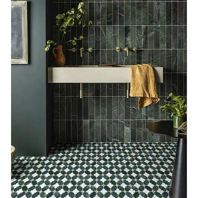 Мозаика из мрамора и металла, серия Carpet Series