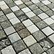 Мозаика из сланца, стекла и металла, серия Slate-M