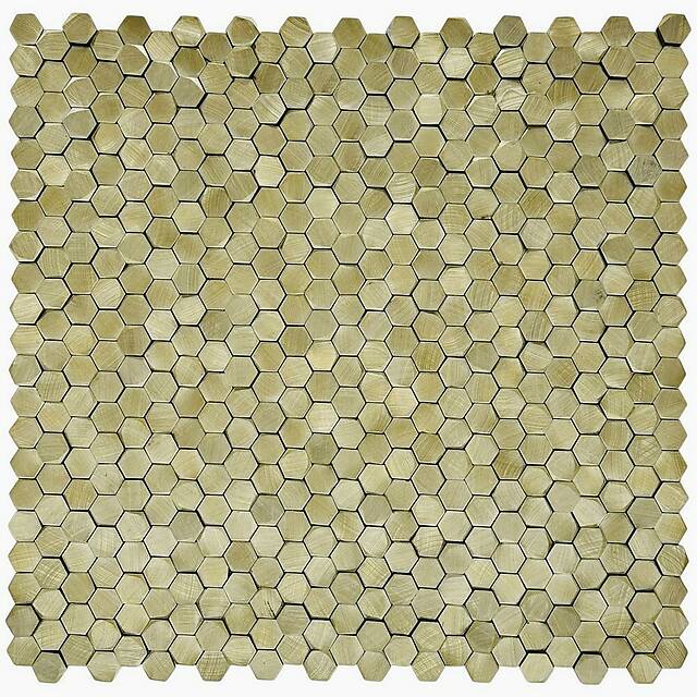 Мозаика из металла, серия Mosaic Aluminium