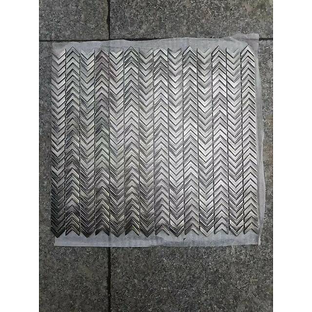 Мозаика из металла, серия Mosaic Aluminium