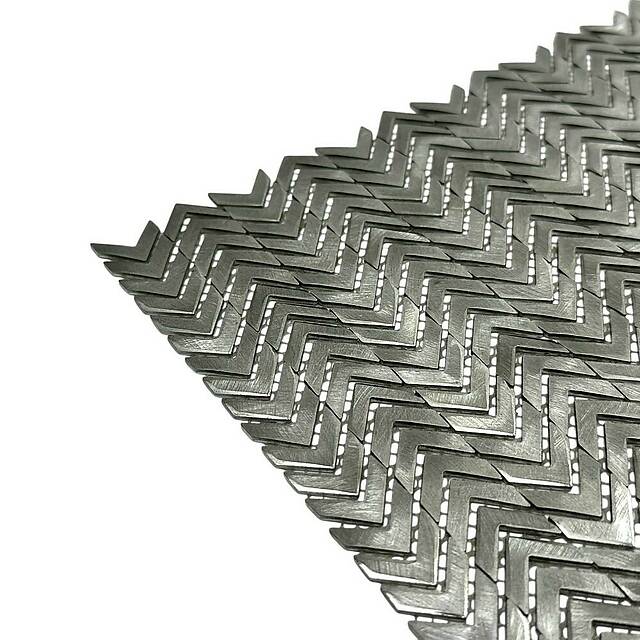 Мозаика из металла, серия Mosaic Aluminium