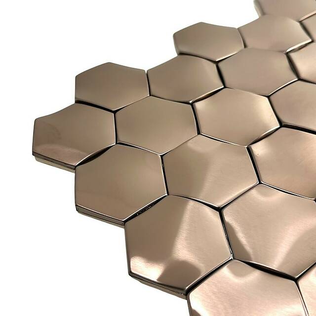 Мозаика из металла, серия Mosaic Stainless Steel