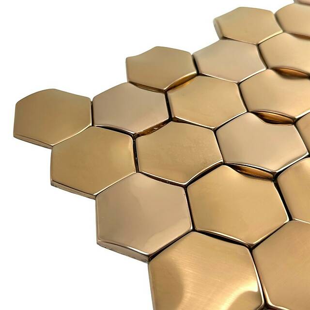 Мозаика из металла, серия Mosaic Stainless Steel