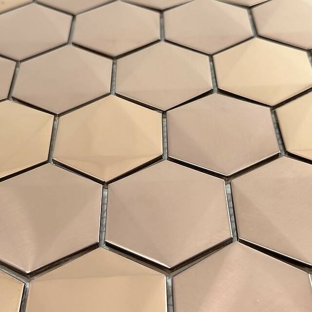 Мозаика из металла, серия Mosaic Stainless Steel