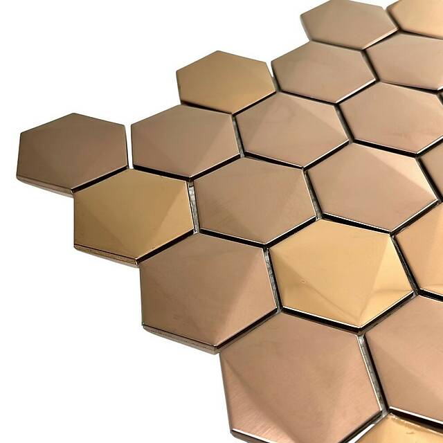 Мозаика из металла, серия Mosaic Stainless Steel