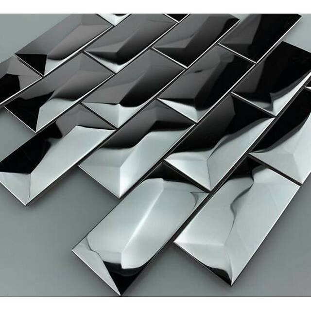 Мозаика из металла, серия Mosaic Stainless Steel