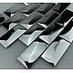 Мозаика из металла, серия Mosaic Stainless Steel