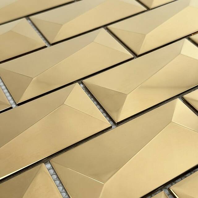 Мозаика из металла, серия Mosaic Stainless Steel