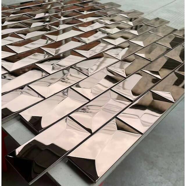 Мозаика из металла, серия Mosaic Stainless Steel