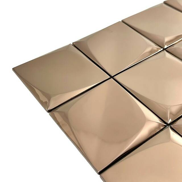 Мозаика из металла, серия Mosaic Stainless Steel