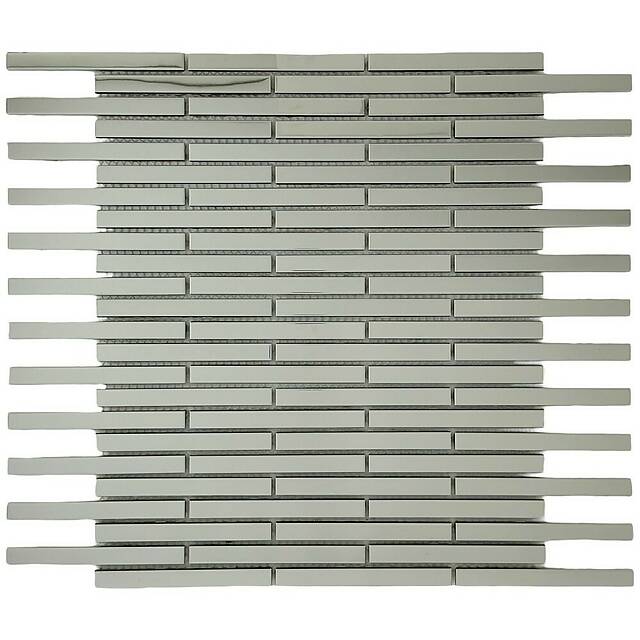 Мозаика из металла, серия Mosaic Stainless Steel