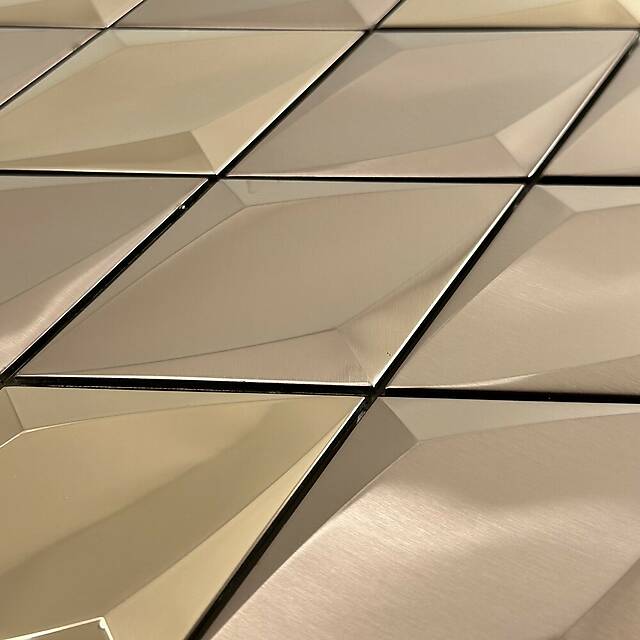 Мозаика из металла, серия Mosaic Stainless Steel