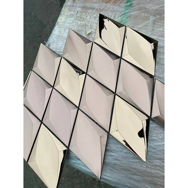 Мозаика из металла, серия Mosaic Stainless Steel