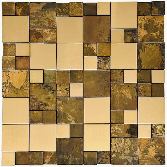 Мозаика из металла, серия Brass