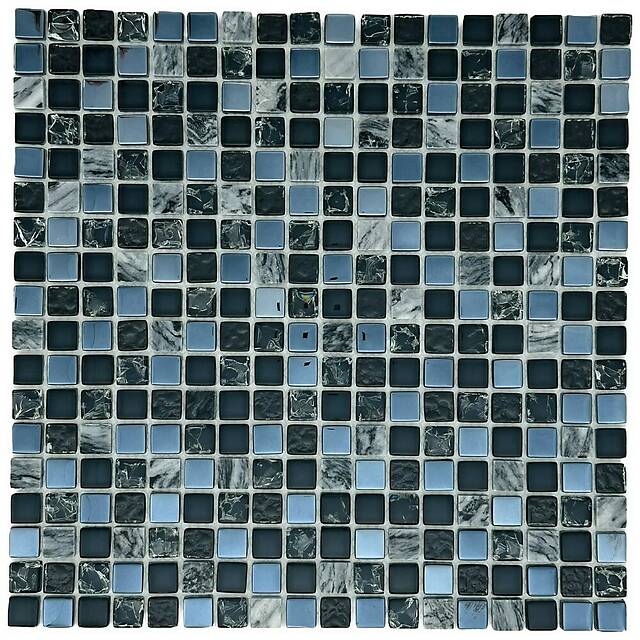 Мозаика из стекла и мрамора, серия Glass-M