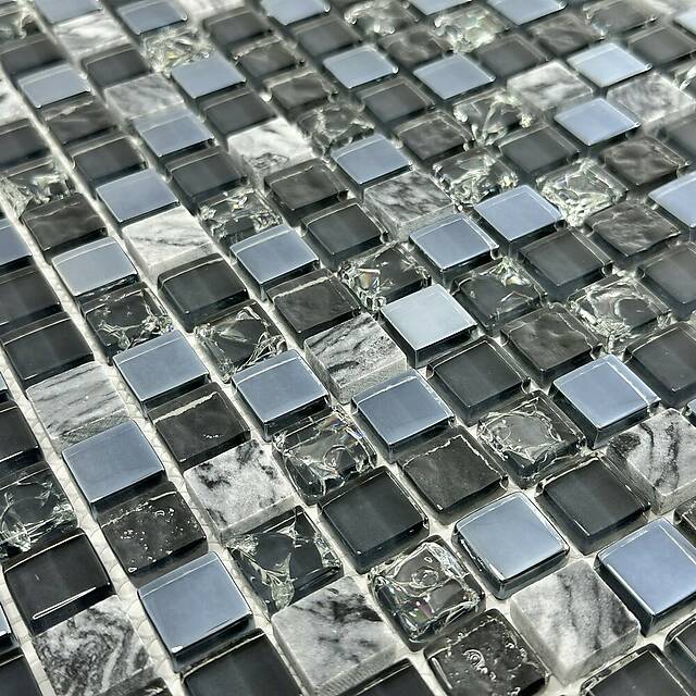 Мозаика из стекла и мрамора, серия Glass-M