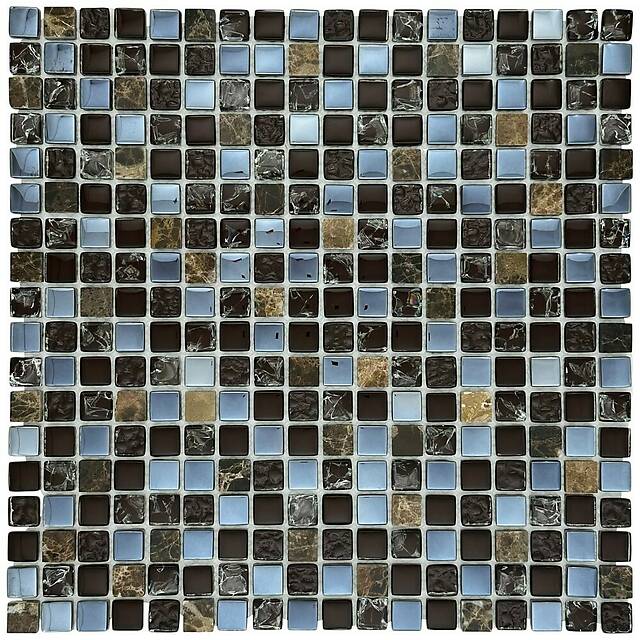 Мозаика из стекла и мрамора, серия Glass-M