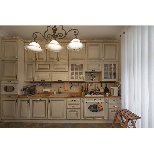 Кухня фартук из натурального мрамора