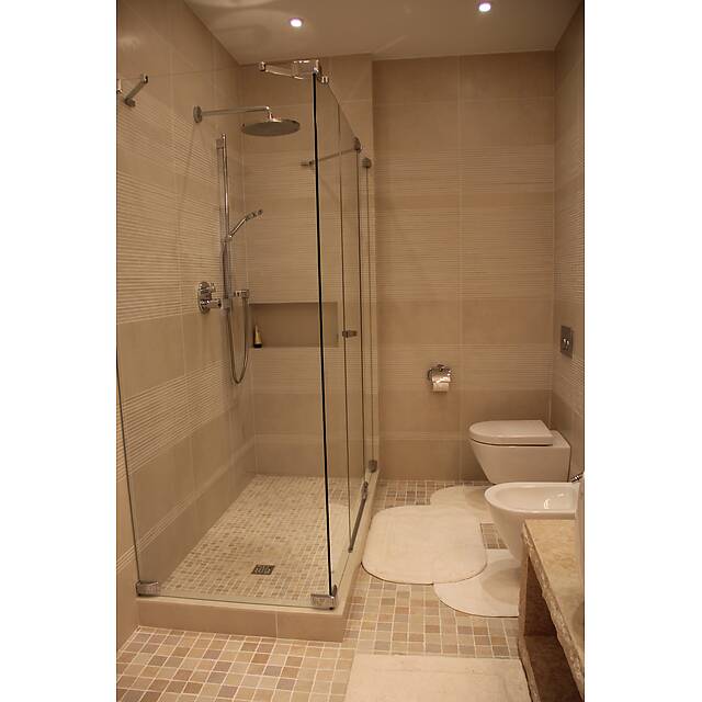 Душ керамическая мозаика