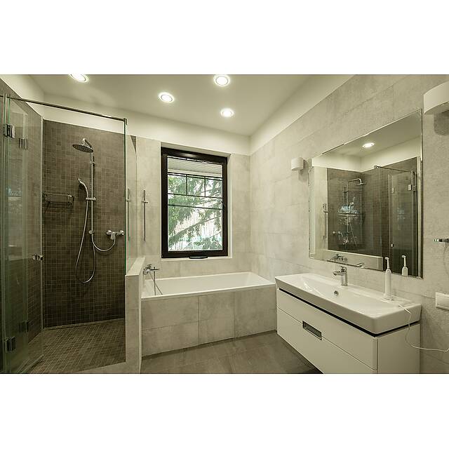 Ванная комната мозаика под камень