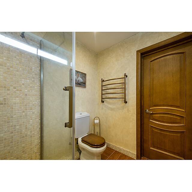 Душ тонкая мозаика из мрамора