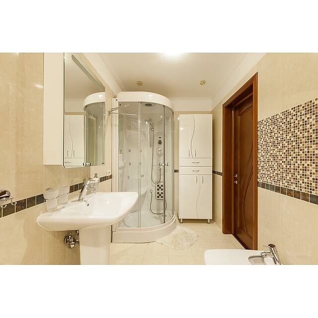 Душ мозаика из мрамора, серия Natural Stone