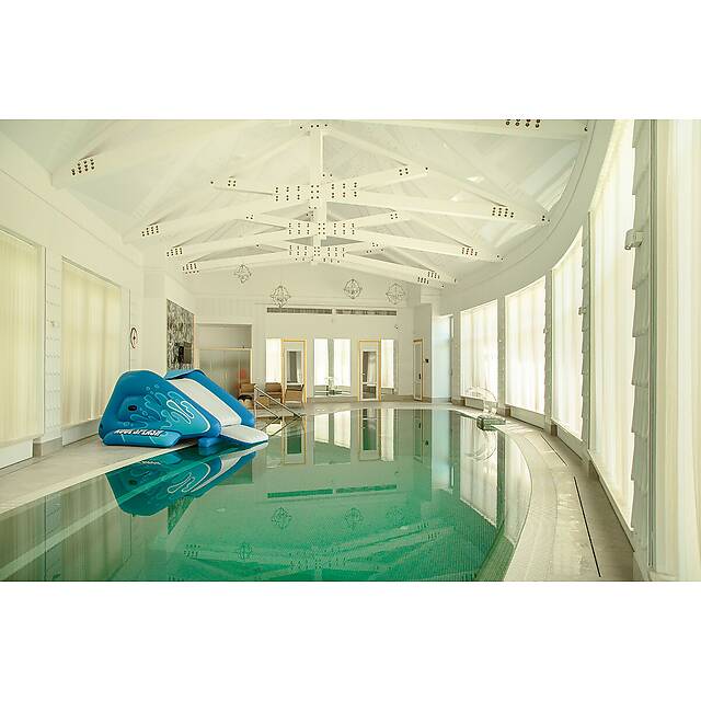 Бассейн стеклянная мозаика с перламутром, серия Iris