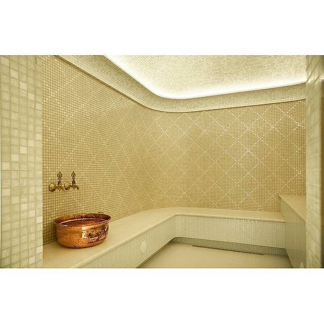 Хамам стеклянная мозаика с добавлением смальты, серия Infiniti