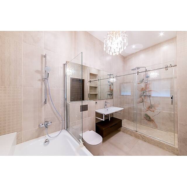 Ванная комната мозаика из натурального камня, серия Pietrine