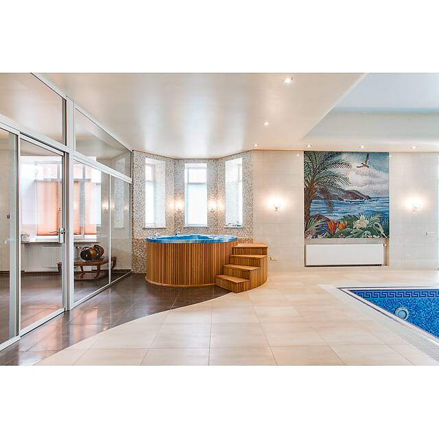 Бассейн стеклянная мозаика, серия ORRO Classic