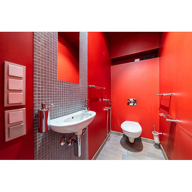 Туалет стеклянная мозаика, серия Niebla