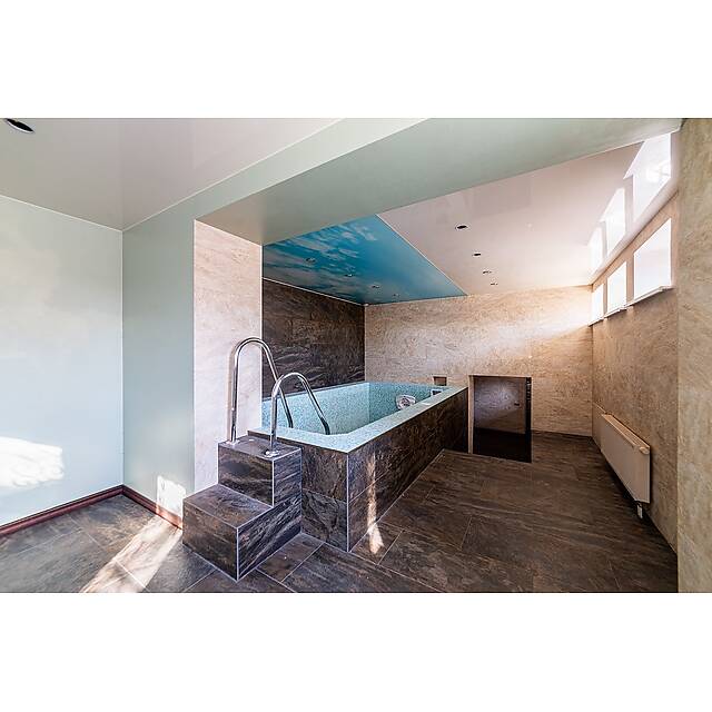 Бассейн стеклянная мозаика (на сетке), серия Econom Imagine