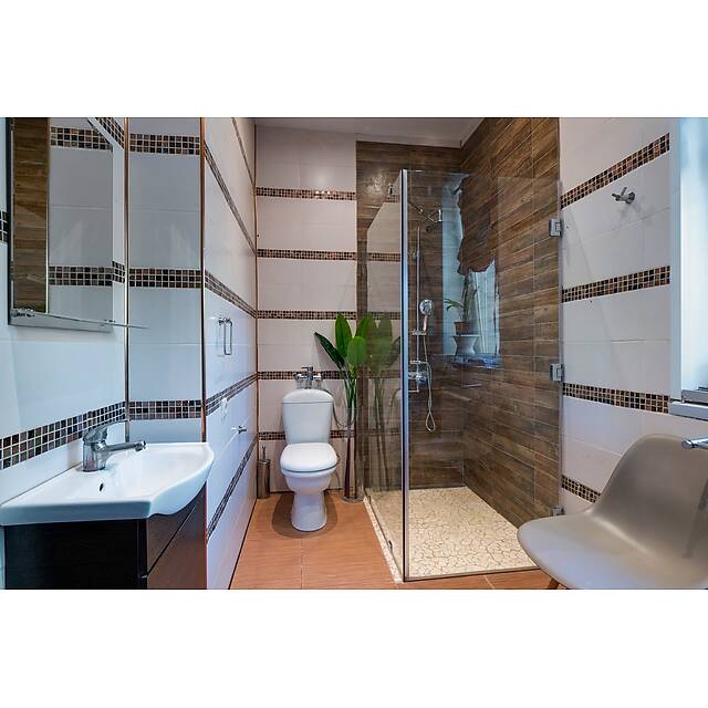 Душ мозаика из мрамора, серия Natural Stone