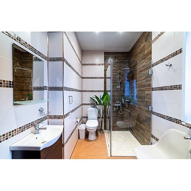 Душ мозаика из мрамора, серия Natural Stone