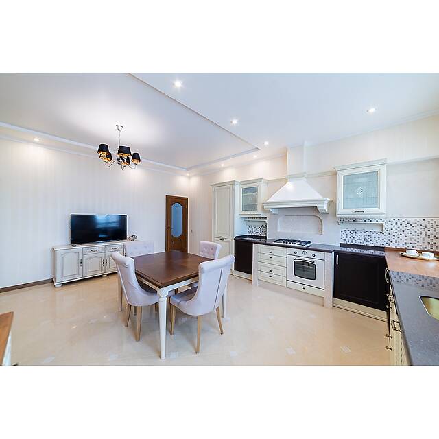 Тонкая мозаика из натурального камня кухонный фартук