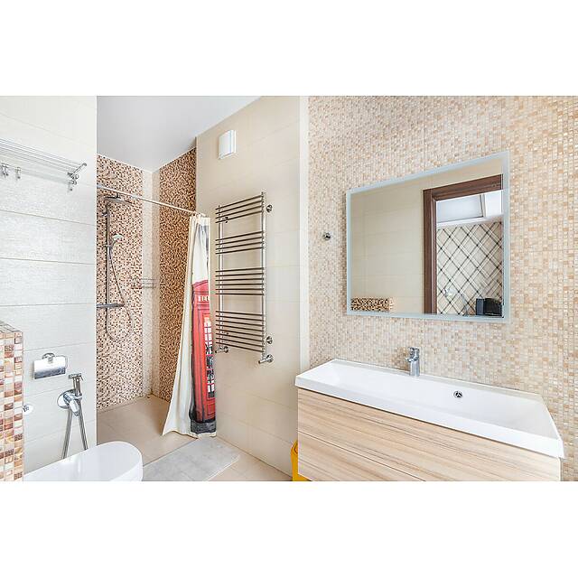 Душ с мозаикой из стекла и камня, серия ORRO Glasstone