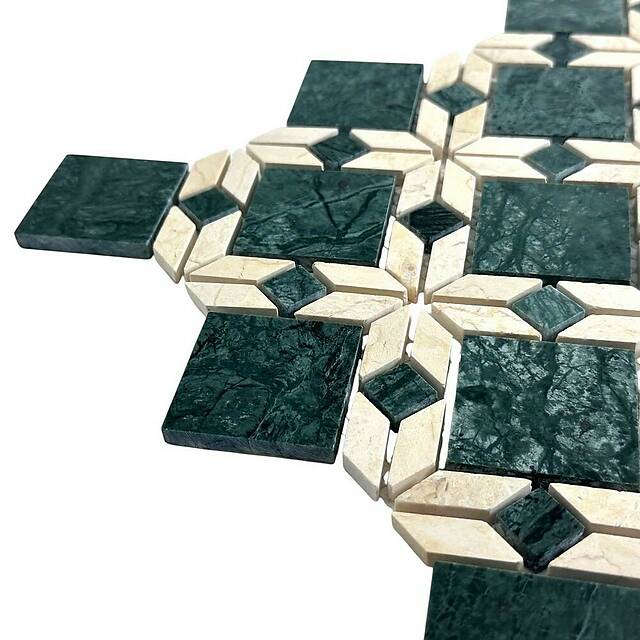 Мозаика из мрамора, серия Carpet Series