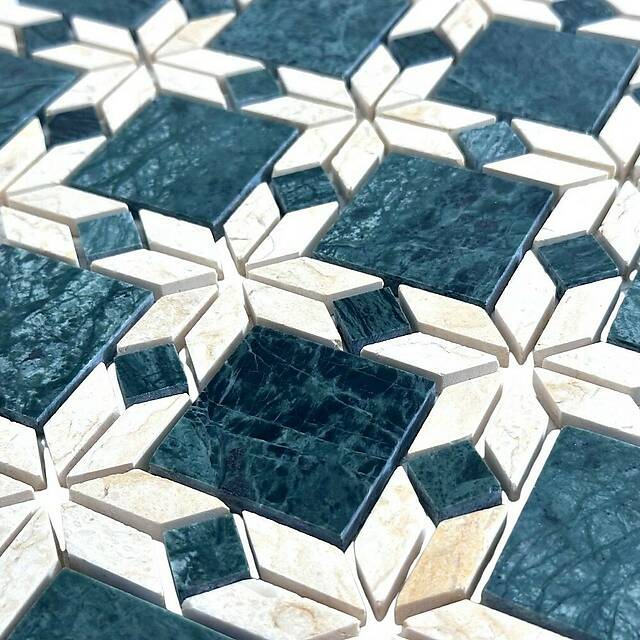 Мозаика из мрамора, серия Carpet Series