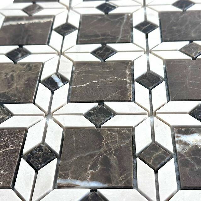 Мозаика из мрамора, серия Carpet Series