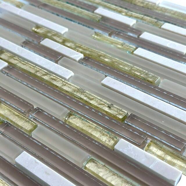 Мозаика из стекла и мрамора, серия Glass-M