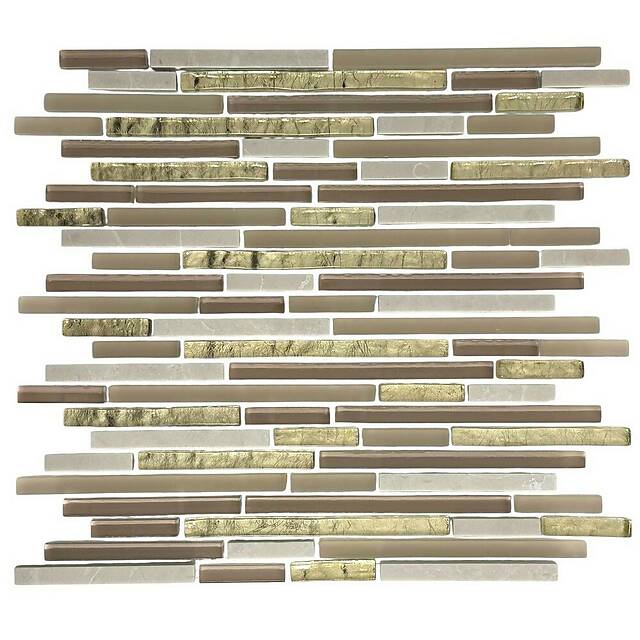 Мозаика из стекла и мрамора, серия Glass-M