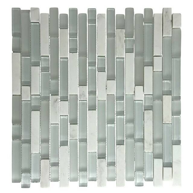 Мозаика из стекла и мрамора, серия Glass-M