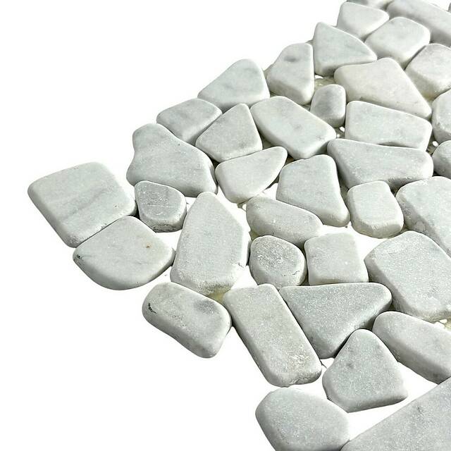 Мозаика из натурального мрамора, серия Pebbles